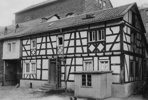 Westerwälderhaus der Familie Kröll in Hausen / Wied